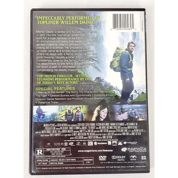 The Hunter (2011 Film) [DVD] - Picture 3 of 3